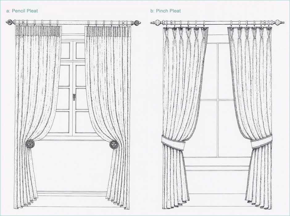 Cool Drawing Curtain Sketch | The Procrastinator